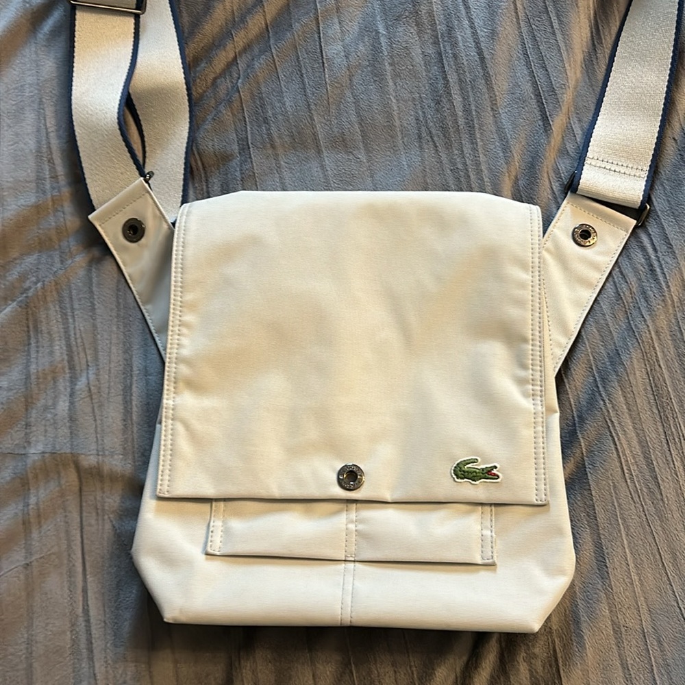 Lacoste mens hand bag never used